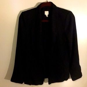 Black Silky Blazer- LC Lauren Conrad
